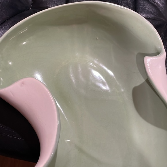 Red Wing Art Pottery MCM Console Bowl #1304 - Picture 10 of 10